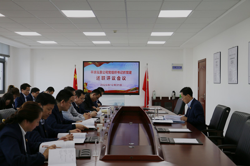 泓源公司召开基层党组织书记抓党建述职评议会(图1) 泓源公司召开基层党组织书记抓党建述职评议会(图1)